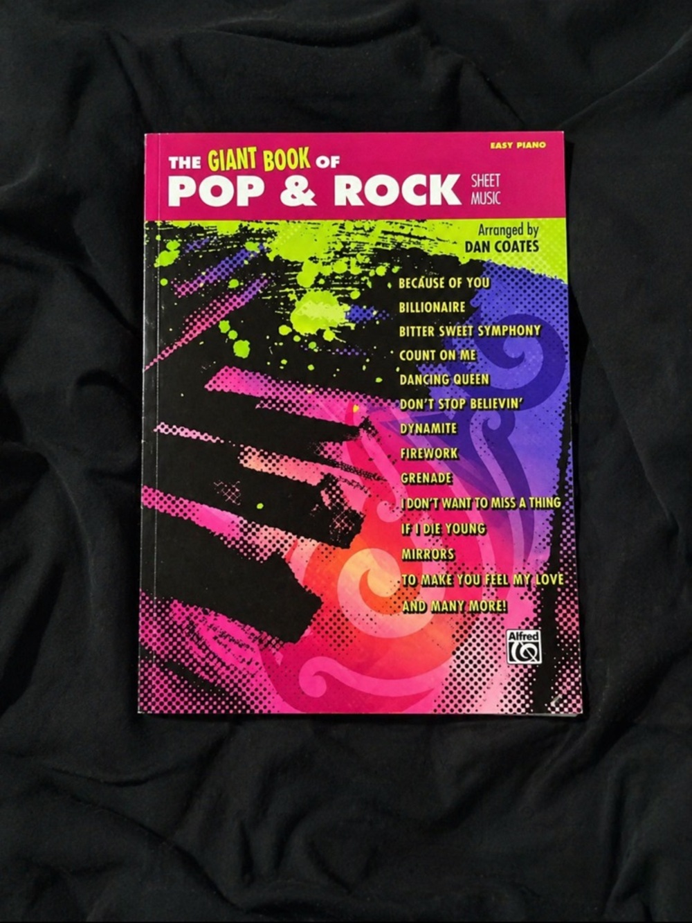 The Giant Book of Pop & Rock – Large Softcover Music Songbook Like New